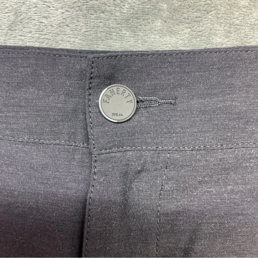 Faherty All Day Shorts Men’s size 38 Gray casual light weight chino active golf